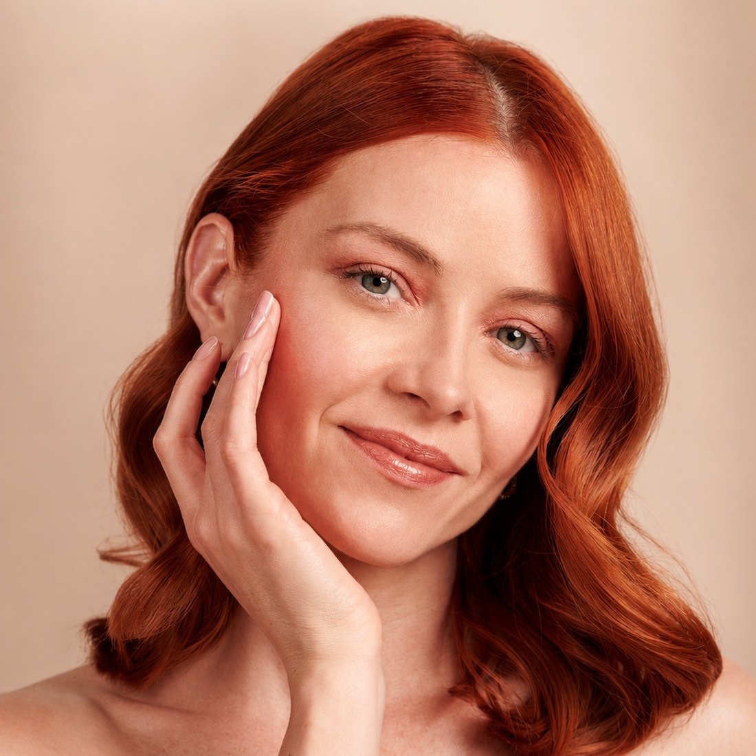 Lightweight, breathable coverage on natural skin